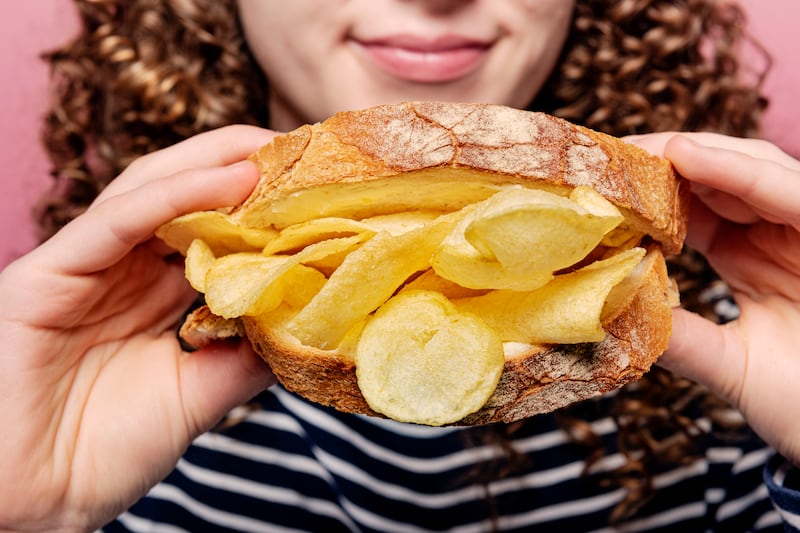 Crisp sandwiches are also known as piece and crisps in Scotland. Getty