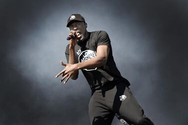 Stormzy has been announced as a headliner of RedFestDXB 2020. AFP Photo. 