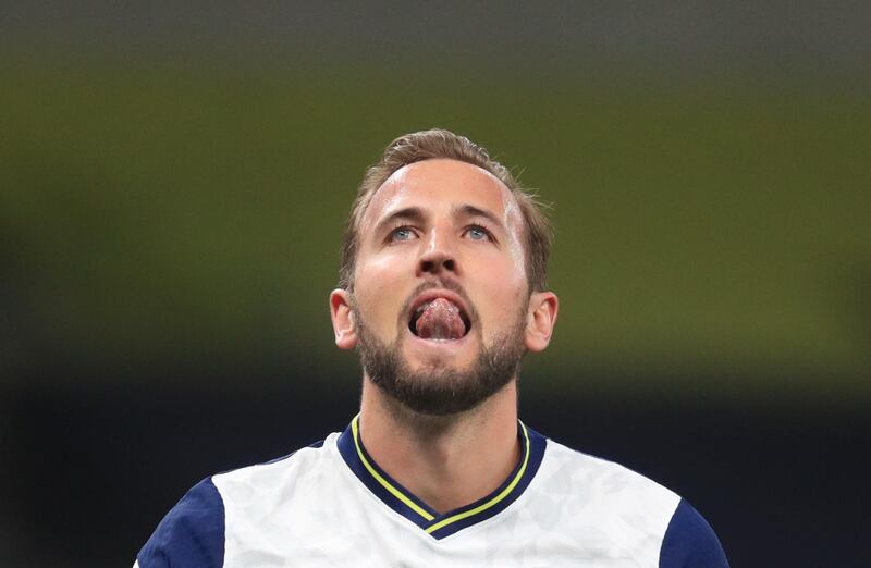 Harry Kane reacts. Reuters