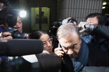 Former Nissan chairman Carlos Ghosn. The Japanese firm is undergoing a management shuffle. AFP