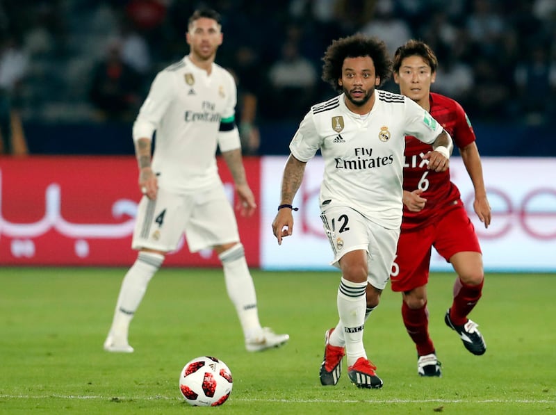 Marcelo (Real Madrid) Covers so much ground on the left flank for Real and despite his main responsibility being in defence is a real attacking asset. Al Ain will have to be wary of his foraging runs forward at Zayed Sports City. AP Photo