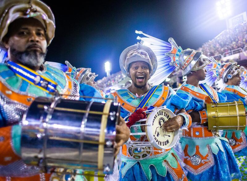 The carnival is held every year in the lead-up to Lent. Getty Images