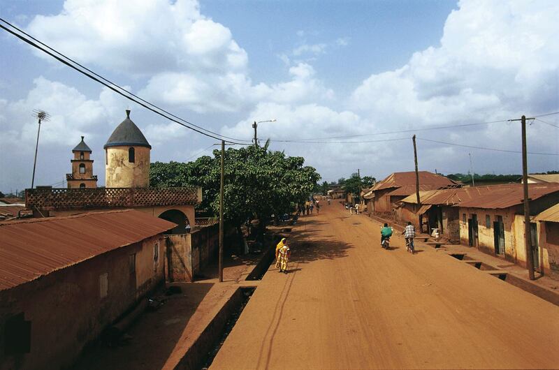 View of Sokode, Togo.