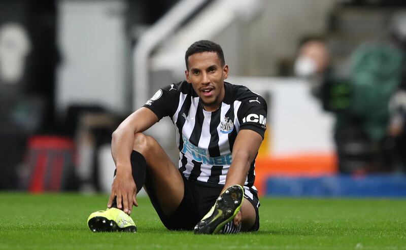 Isaac Hayden - 6: Had been solid as usual in the Newcastle midfield but limped off injured just after break. PA