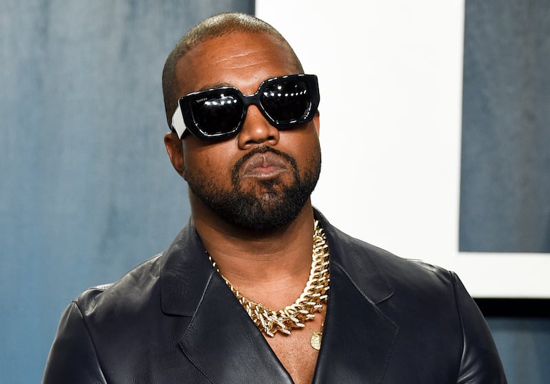 Kanye West capitulated on a grand scale. AP Photo