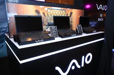 Vaio laptops return to Middle East in partnership with Nexstgo. Courtesy Nexstgo 