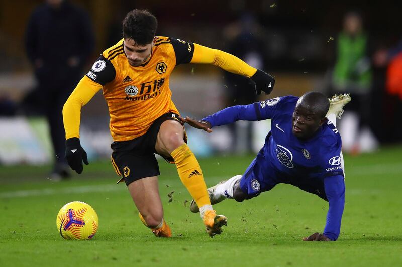 N’Golo Kante - 6, Showed his brilliant awareness in the first half but seemed to fade a bit during the second half. Was booked for a foul on Kante. AP
