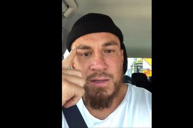 In this screenshot, Sonny Bill Williams pays tribute to the victims of the Christchurch mosque shootings. Twitter / @SonnyBWilliams