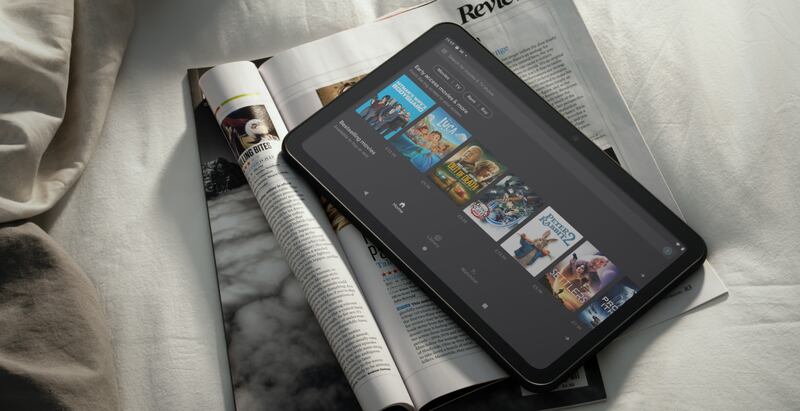 The Nokia T20 has a 26-4 centimetre (10.4-inch) screen and a big 8200mAh battery. Photo: HMD Global