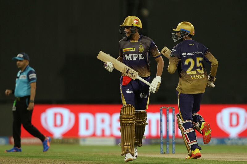 Venkatesh Iyer and Shubman Gill gave Kolkata Knight Riders a good start. Sportzpics for IPL