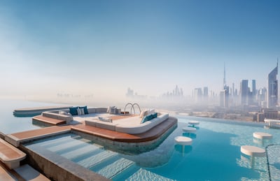 Tapasake at The Link is home to the world's longest infinity pool. Photo: One&Only One Za'abeel