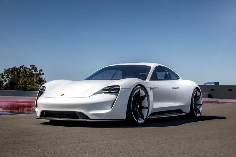 The Taycan is due to go into production next year. Porsche