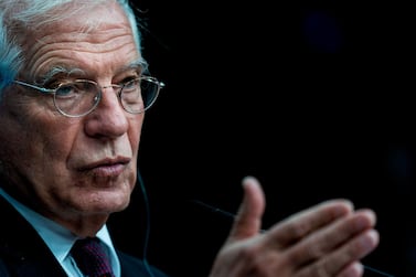 European Union foreign policy chief Josep Borrell. AP