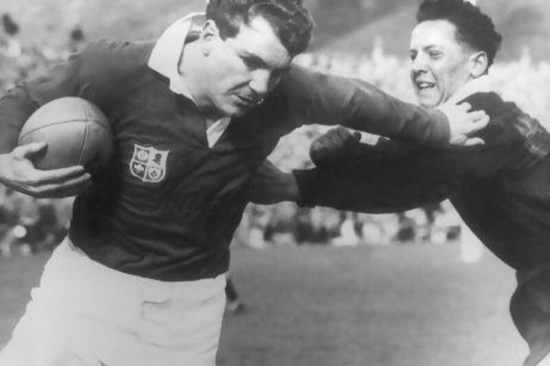 Irish winger Tony O'Reilly of the British & Irish Lions.