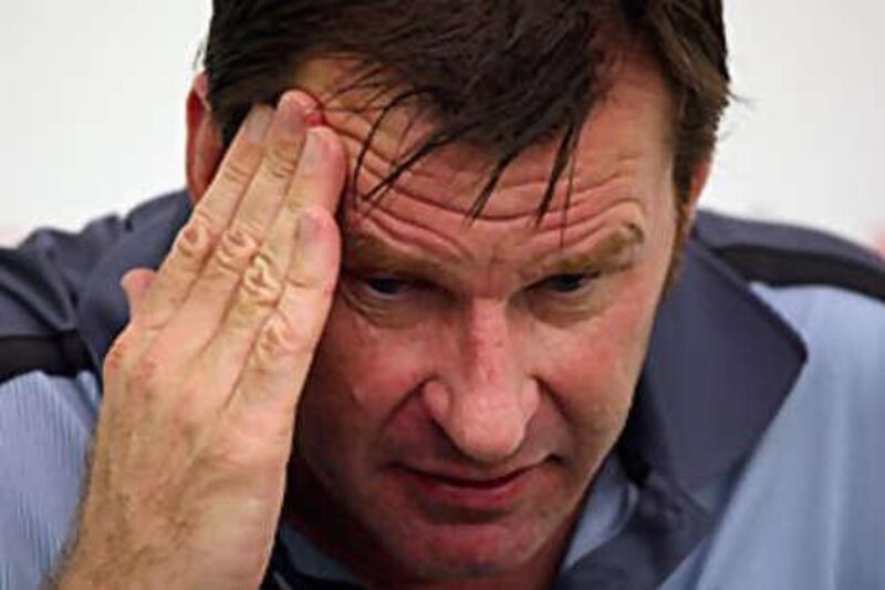 Nick Faldo was criticised for his leadership skills when Europe were defeated in the Ryder Cup in September.