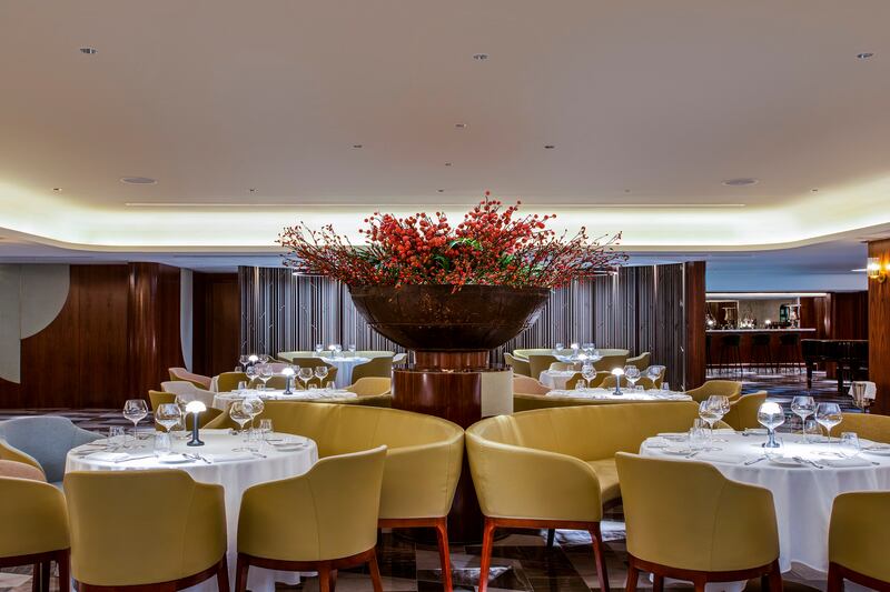 The Queen's Grill restaurant was previously reserved for first-class passengers - book early and dress smart