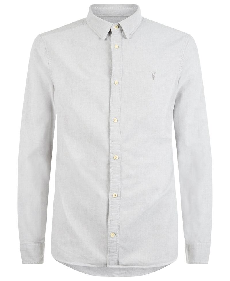 <p>A good shirt goes with shorts, or dress trousers, so&nbsp;make sure to always have one to hand;&nbsp;Dh440, All Saints</p>
