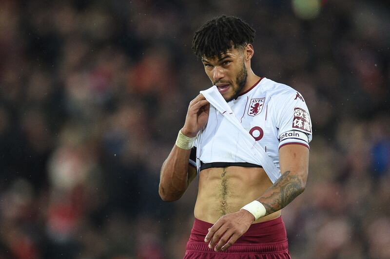 Tyrone Mings - 7: The captain was a huge presence in the centre of defence, blocking and clearing the relentless pressure. He finally buckled and gave away the penalty after been fooled by Salah’s brilliance. AFP