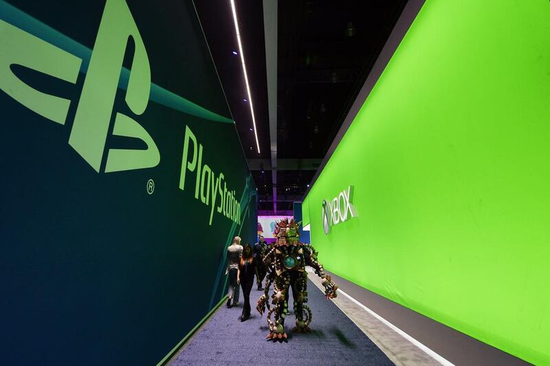 Character Knack from Sony Playstation 4's Knack game attends the 2014 Electronic Entertainment Expo, known as E3, in Los Angeles, California. Kevork Djansezian / Reuters
