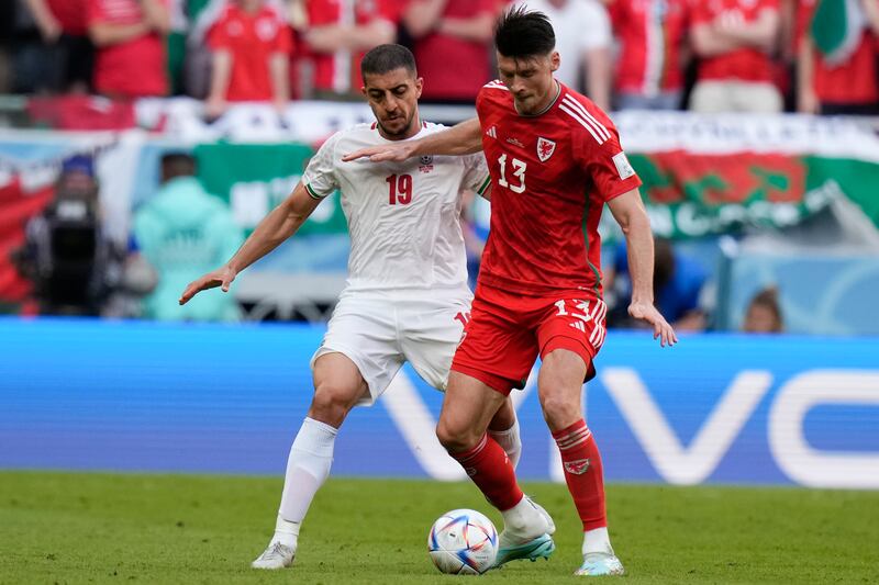 Majid Hosseini 6 - Lost Moore for Wales’ best first-half chance, but was spared by Hosseini’s fine save. Wasteful set-piece delivery when better was required and played some sloppy passes – though redeemed himself with some sharp interceptions. AP