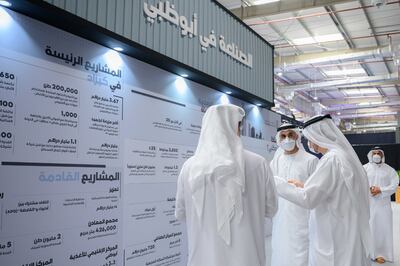 Sheikh Khaled Bin Mohamed, member of the Abu Dhabi Executive Council and chairman of the Abu Dhabi Executive Office, has launched the Abu Dhabi Industrial Strategy. Photo: Abu Dhabi Government Media Office