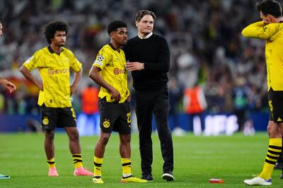 Borussia Dortmund head coach Edin Terzic said his team should be "proud" of their efforts. PA