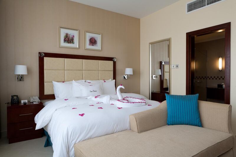 Junior Suite. The Hilton Double Tree in Ras Al Khaimah. Duncan Chard for the National.