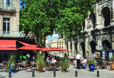 Cafes and restaurants in France have reopened with limited capacity and can serve food and drink until 11pm. Adam Batterbee