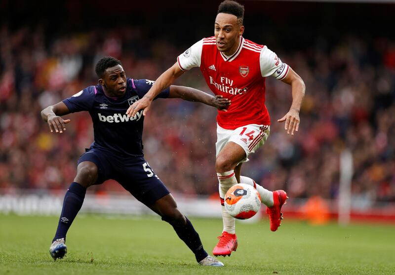Pierre-Emerick Aubameyang, Arsenal: 17 goals (34 points) Action Images via Reuters