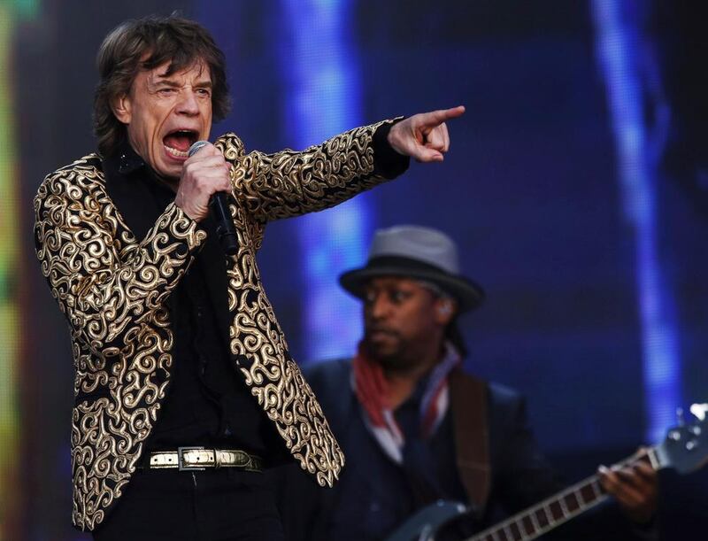 Mick Jagger of The Rolling Stones. Luke MacGregor / Reuters