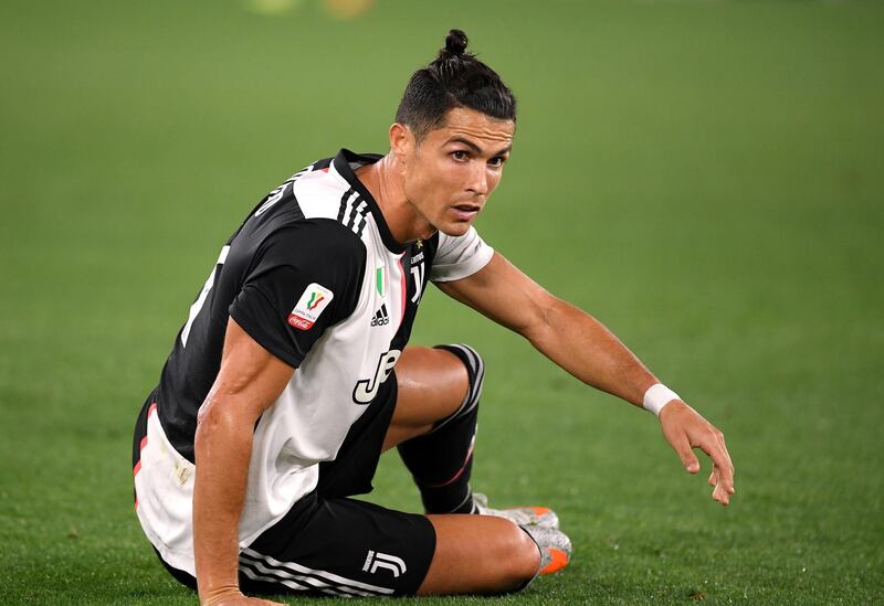 Cristiano Ronaldo had a tough night. Reuters