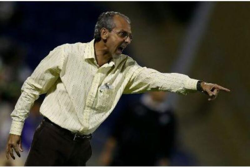 Jorvan Vieira guided Kalba to their first win of the season against Al Ain in the Garden City on Sunday night. AFP