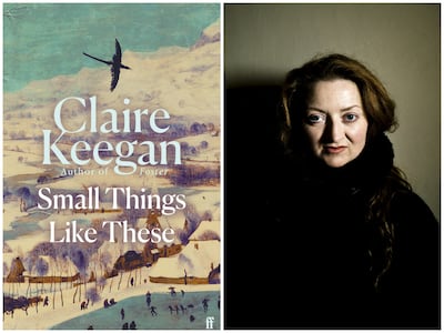 ‘Small Things Like These’ by Claire Keegan is a story of quiet heroism against the sins committed in the name of religion. Photo: Booker Prize