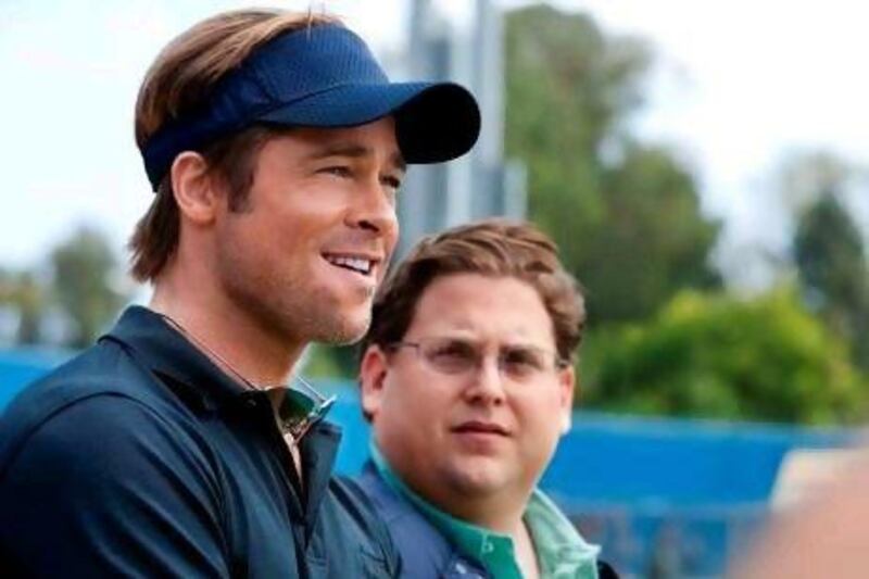 Billy Beane, the general manager of the Oakland Athletics, is played by the actor Brad Pitt, who personifies rapid-growth leadership once he is challenged by Peter Brand, the team's assistant general manager, who is played by the actor Jonah Hill.