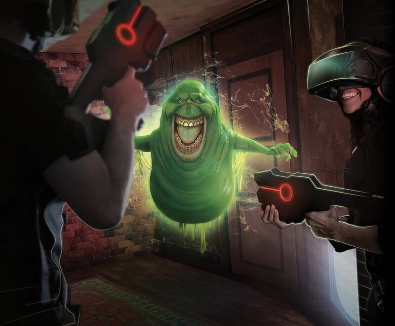 Ghostbusters: Dimension is a hyper-reality experience that is available for punters to in Dubai. Courtesy The Void