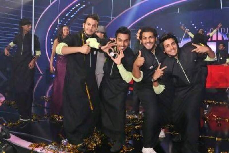Arabs Got Talent winners Khawater Al Thalam. Courtesy MBC