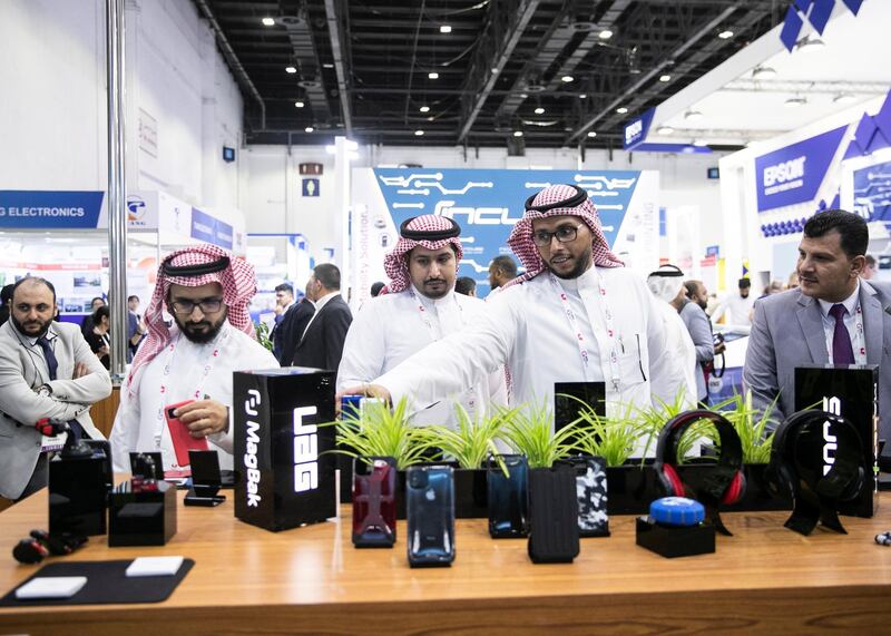 DUBAI, UNITED ARAB EMIRATES. 06 OCTOBER 2019. 
Gitex Technology Week at Dubai World Trade Center.

(Photo: Reem Mohammed/The National)

Reporter:
Section: