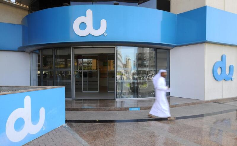 Du's launch of TV services outside Dubai marks the beginning of full telecoms competition in the UAE. Charles Crowell / The National