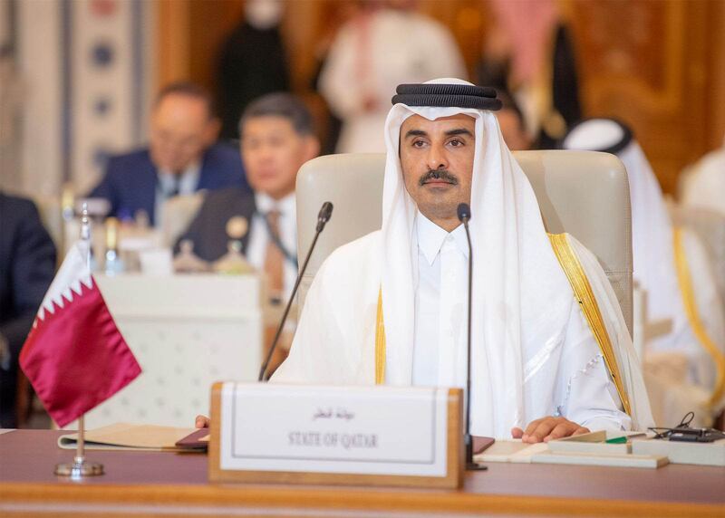 Qatar's Emir Sheikh Tamim. SPA