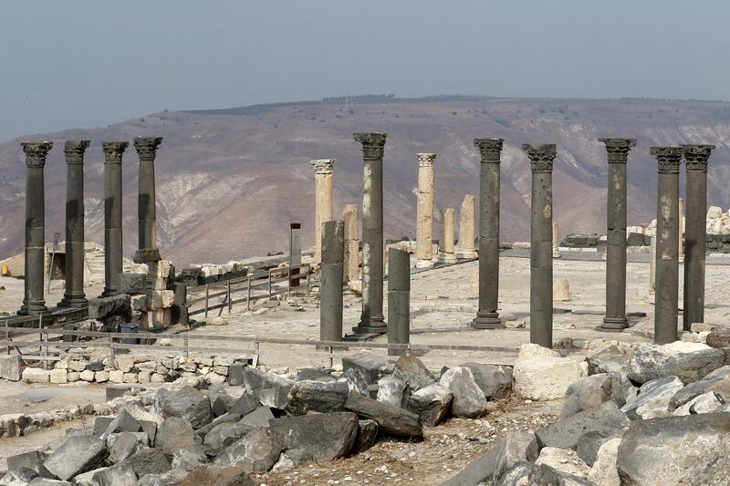 The village lies beside the ancient Roman Decapolis city of Gadara. AFP