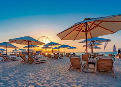 Daycations at Wavebreaker Beach Restaurant and Grill, Hilton Dubai Jumeirah. Courtesy Hilton