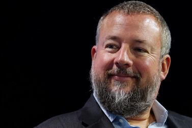 Shane Smith, the co-founder and chief executive of Vice Media. The company is in Abu Dhabi to hire new talent. Mike Blake / Reuters