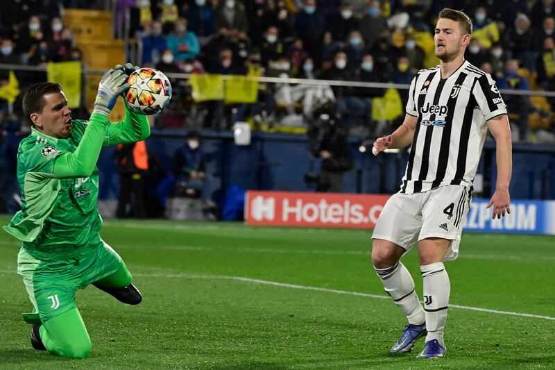JUVENTUS RATINGS: Wojciech Szczesny – 7. Saved Danjuma’s backheel attempt following a whipped pass from Chukwueze. Conceded to Parejo, who found himself in the Juventus box completely unmarked. AFP