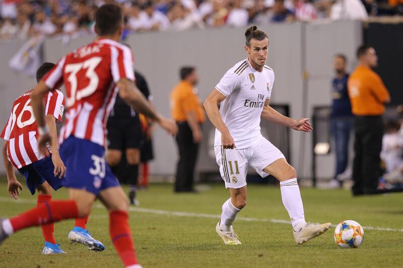 Gareth Bale came on as a second-half substitute for Real Madrid. Reuters