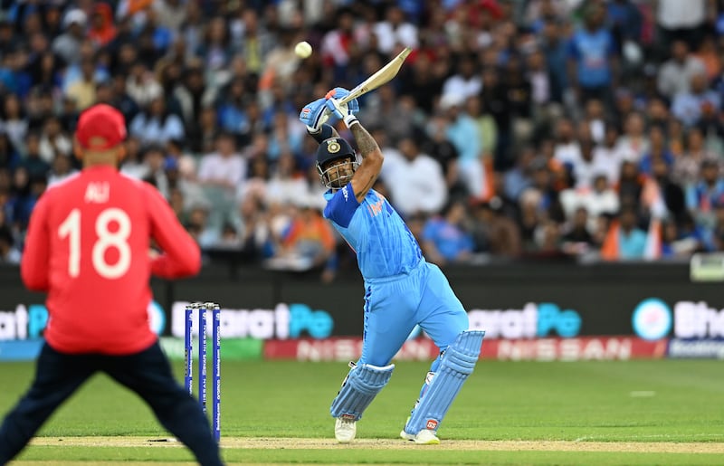 4) Suryakumar Yadav (India) The batter of the tournament, according to Jos Buttler. The highest strike rate, and the most eye-catching strokes, too. EPA