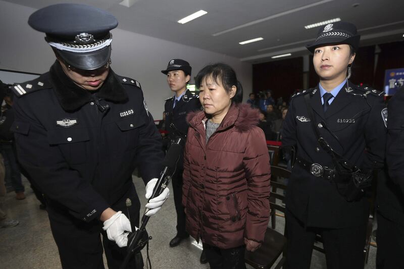 Zhang Shuxia, an obstetrician involved in baby trafficking, is accused of selling babies after telling parents that their newborn babies had infectious diseases or congenital malformation, according to local media. China Daily / Reuters



