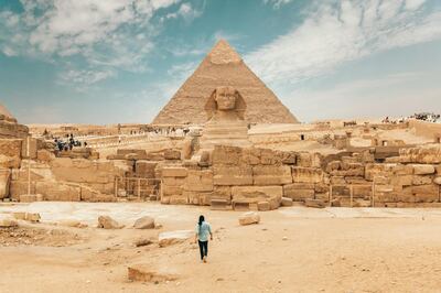 The Giza Pyramids have reopened for the first time in three months with restricted visitor numbers and social distancing policies in place. 