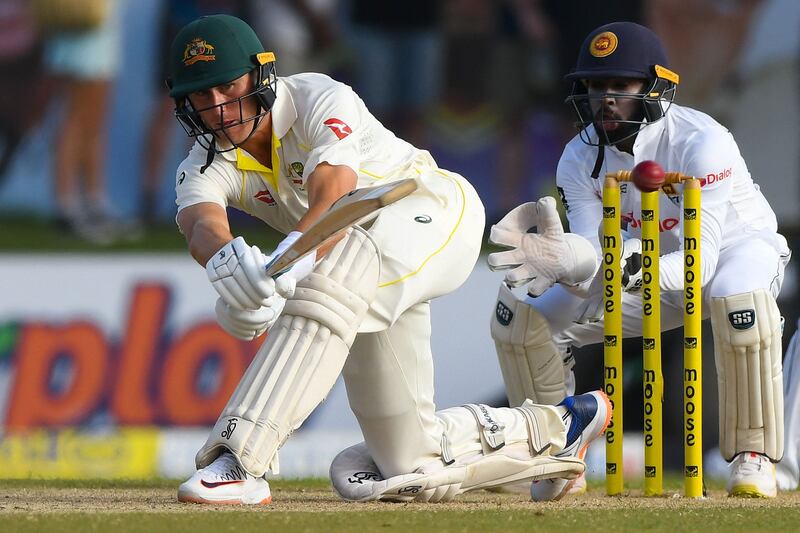 Marnus Labuschagne (Australia) 957 runs; average of 56.29. AFP