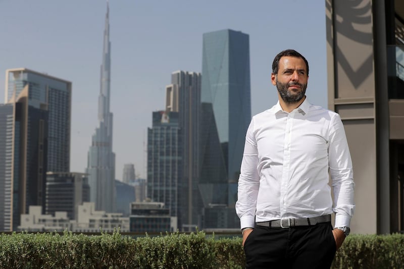 Dr Sina Habibi, Five minute AI test could detected early signs of dementia in Dubai on April 26th, 2021. Chris Whiteoak / The National. 
Reporter: Nick Webster for News