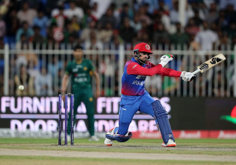 Afghanistan's Rashid Khan scored an unbeaten 18.
